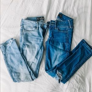 Hollister jeans 2 pairs